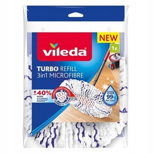 CH-Vileda mop okrągły Turbo Refill 3w1