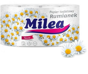 CH-Milea papier toaletowy 8szt. rumianek