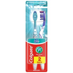 CH-Colgate szczoteczka 1+1gratis Max white medium