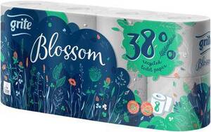 CH-Grite papier toaletowy blossom 8szt 39% recyklingu