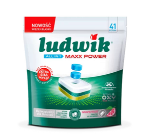 CH-Ludwik tabletki do zmywarek Grapefruit 41szt. All in One Maxx Power